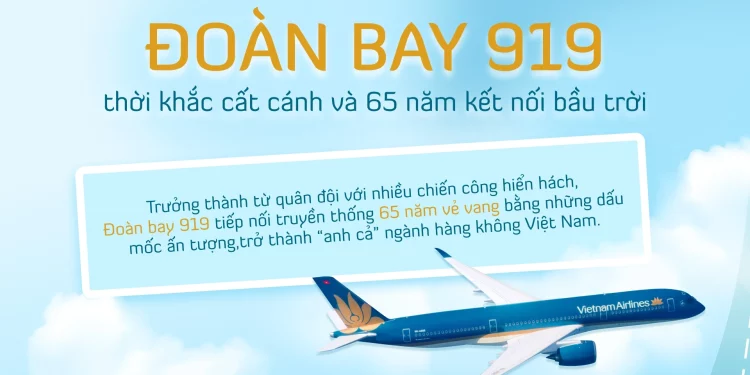 Đoàn bay 919 – Thời khắc cất cánh và 65 năm kết nối bầu trời