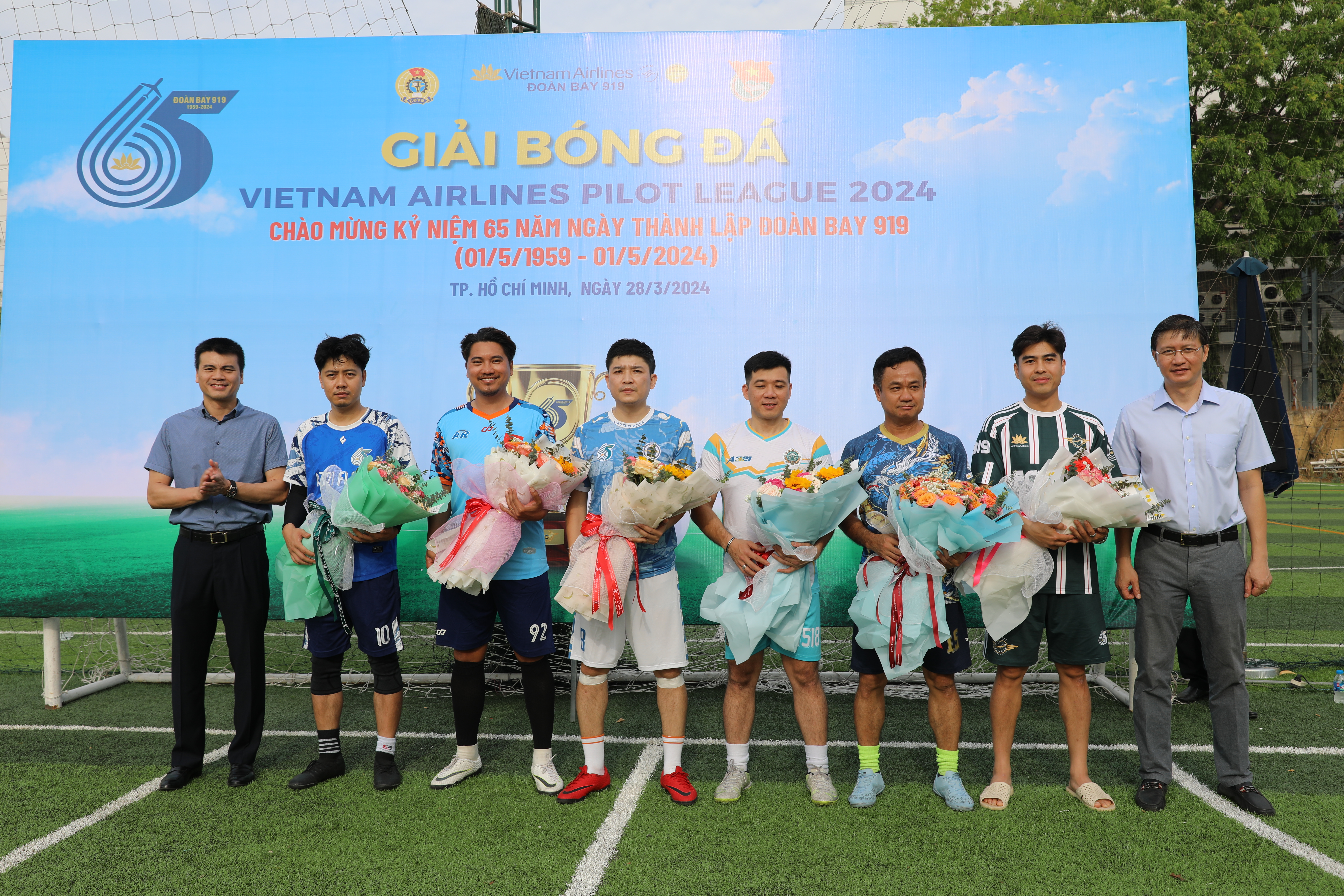 Giải bóng đá Vietnam Airlines Pilot League 2024 thành công tốt đẹp