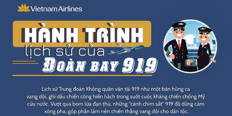 Những hành trình lịch sử của Đoàn bay 919