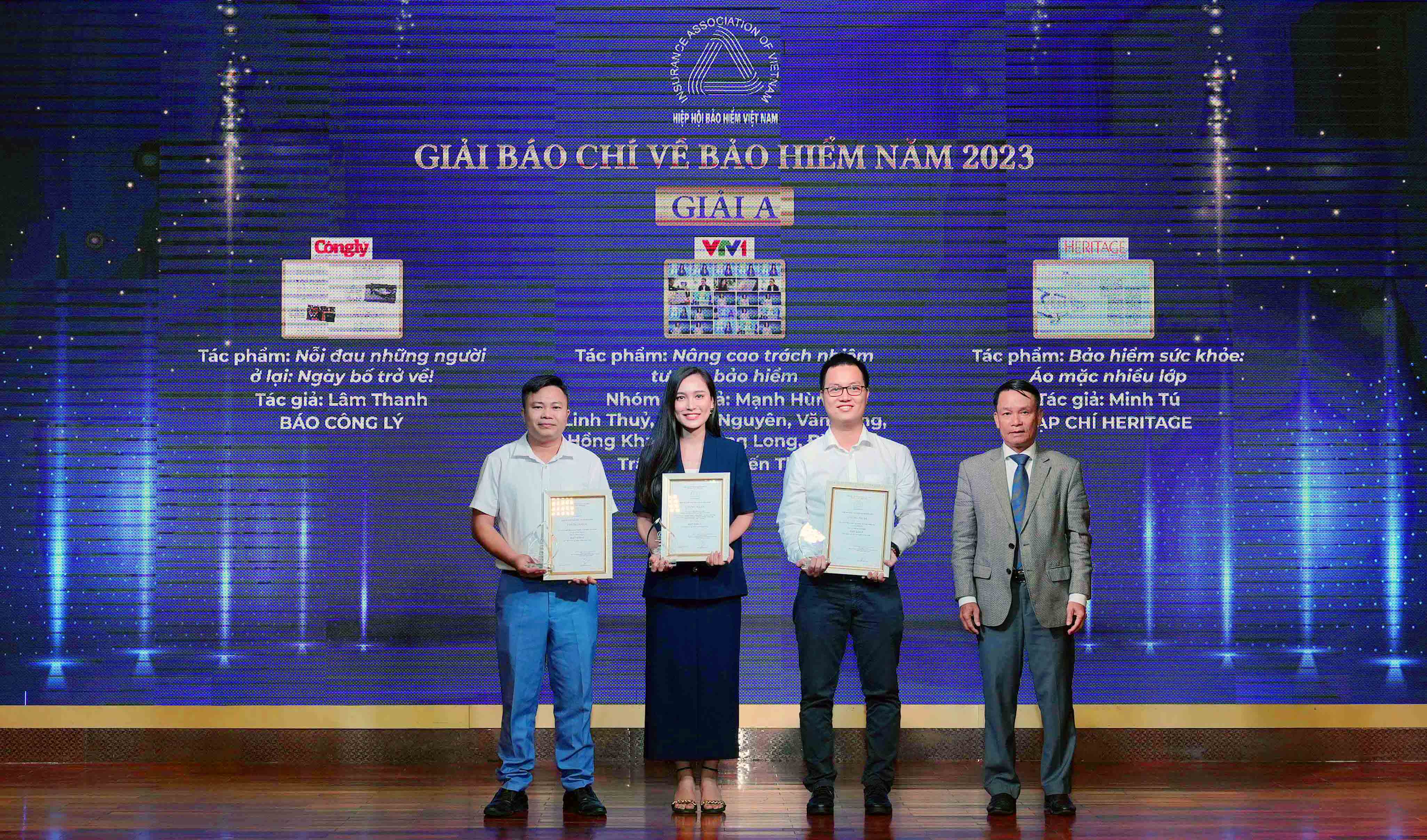 Tạp chí Heritage giành Giải A Giải báo chí viết về Bảo hiểm 2023