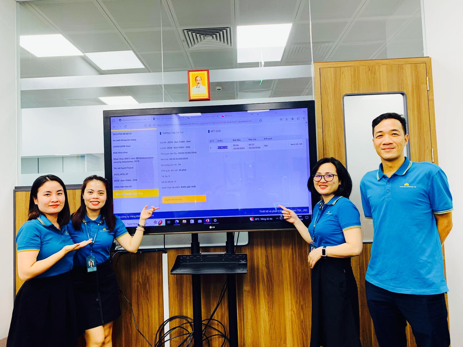 Không khí sôi động Vòng 1 – cuộc thi Dân Vận Khéo