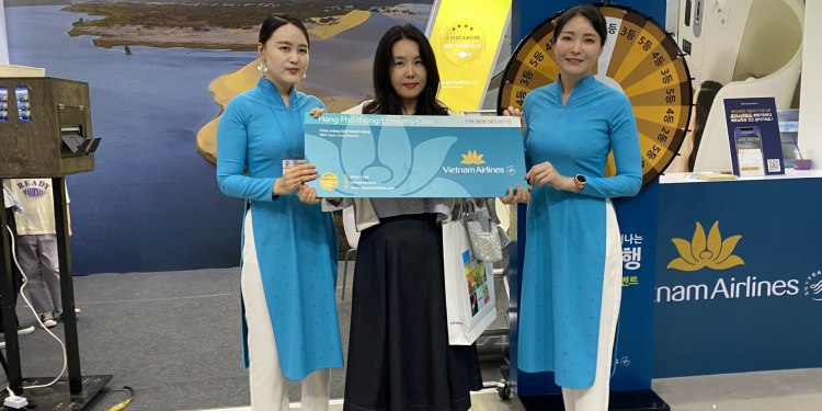 Vietnam Airlines tham gia Triển lãm du lịch quốc tế Seoul lần thứ 39