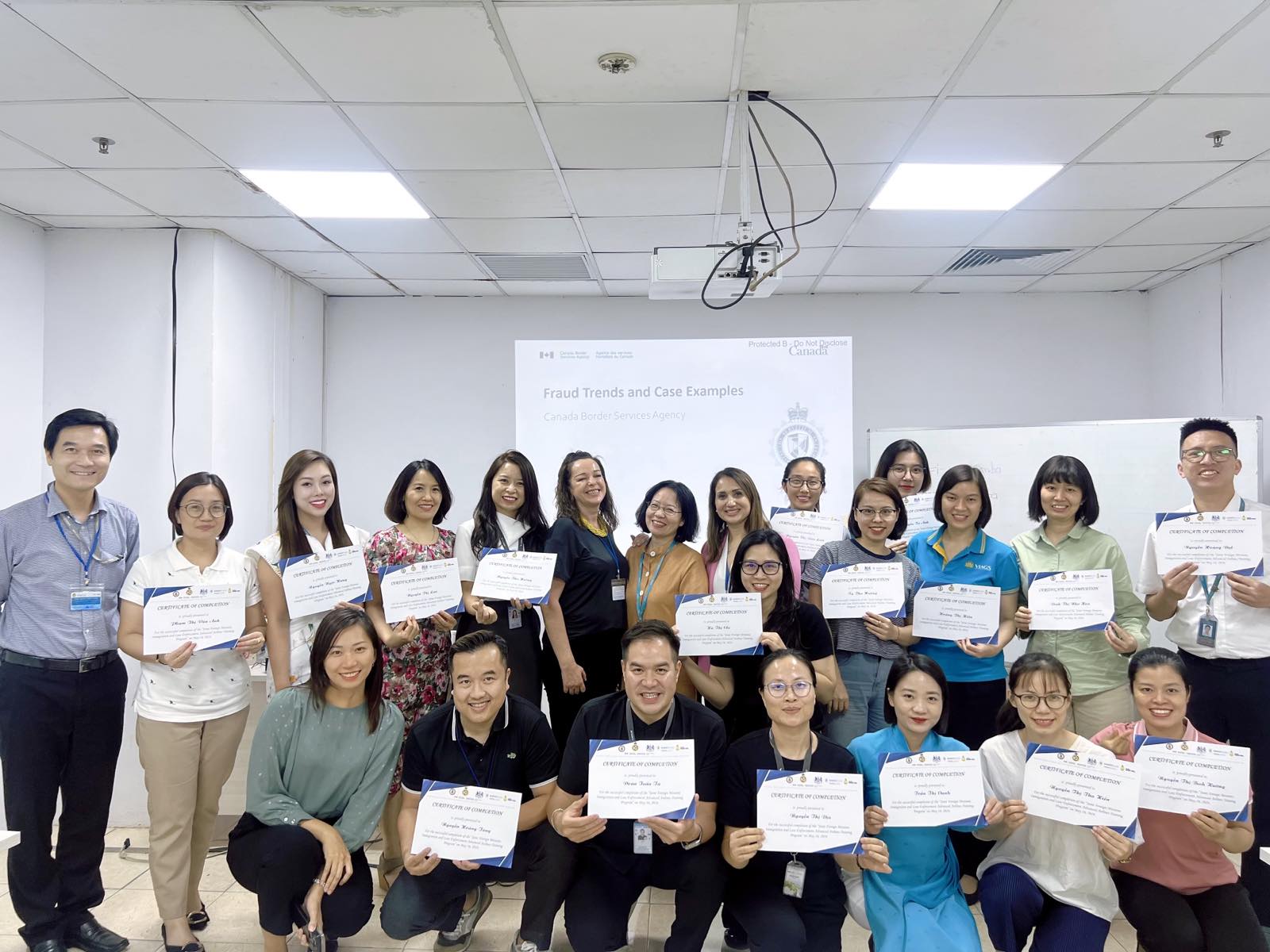 Ban ANHK phối hợp tổ chức lớp huấn luyện kiểm soát “Giấy tờ du lịch” tại Cảng HKQT Nội Bài