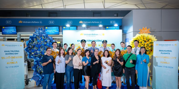 Vietnam Airlines khai trương đường bay thẳng giữa Việt Nam và Philippines