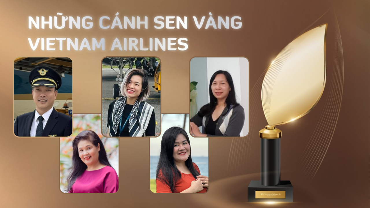Lộ diện 5 gương mặt xuất sắc của giải thưởng “Những Cánh Sen Vàng Vietnam Airlines”