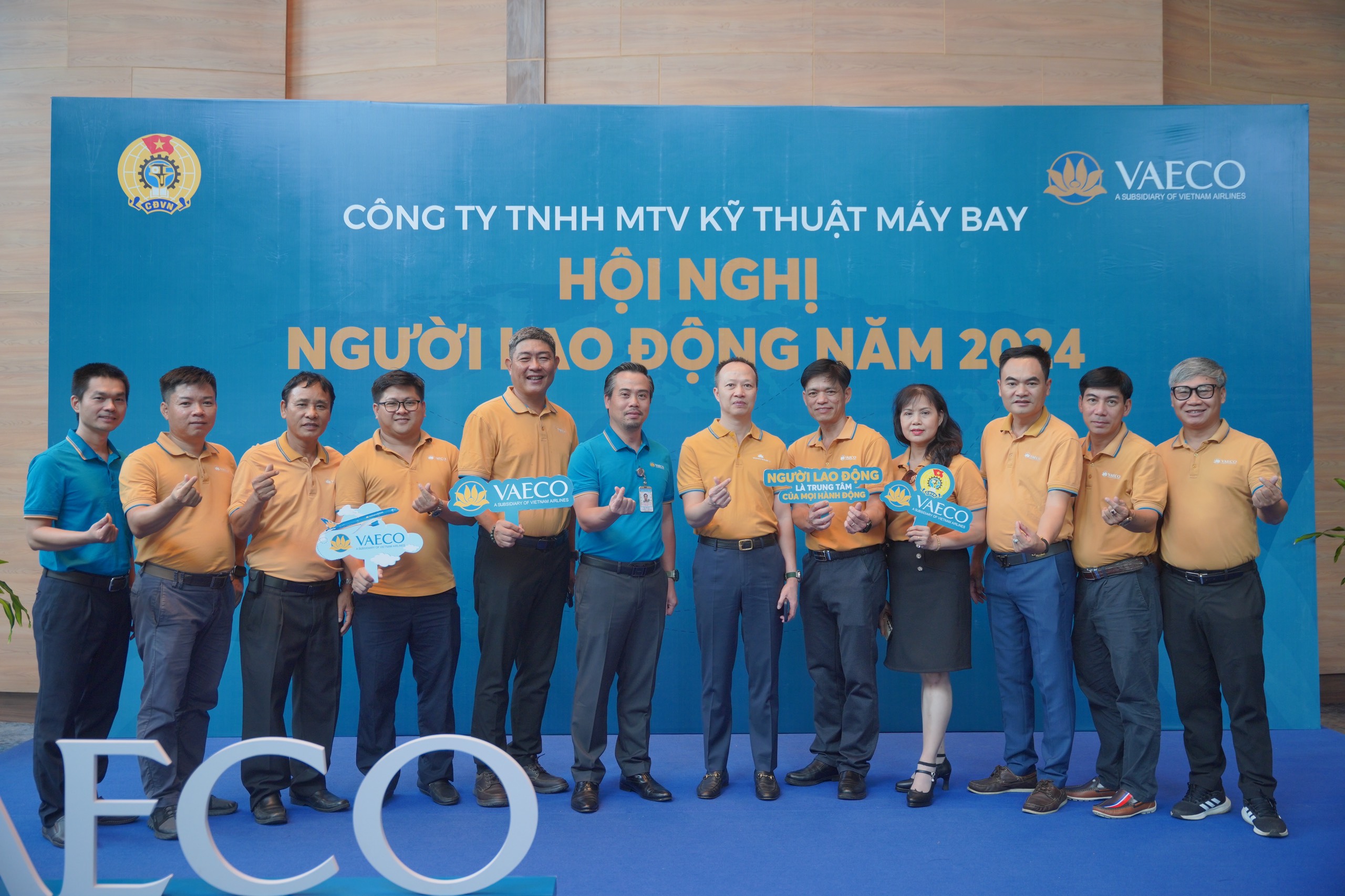 VAECO tổ chức thành công Hội nghị Đại biểu NLĐ năm 2024