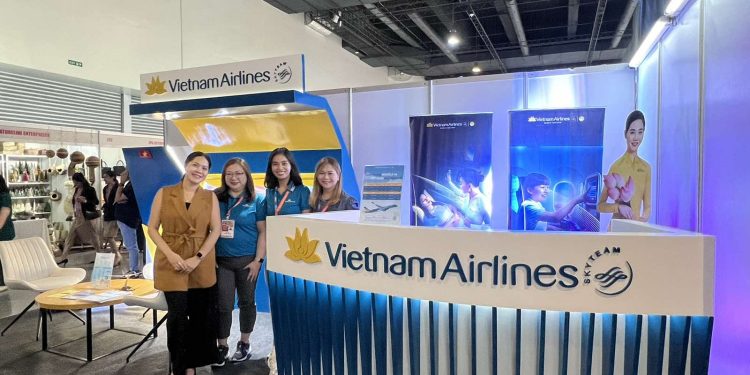 Vietnam Airlines lần đầu tham gia Travel Madness Expo 2024 tại Philippines