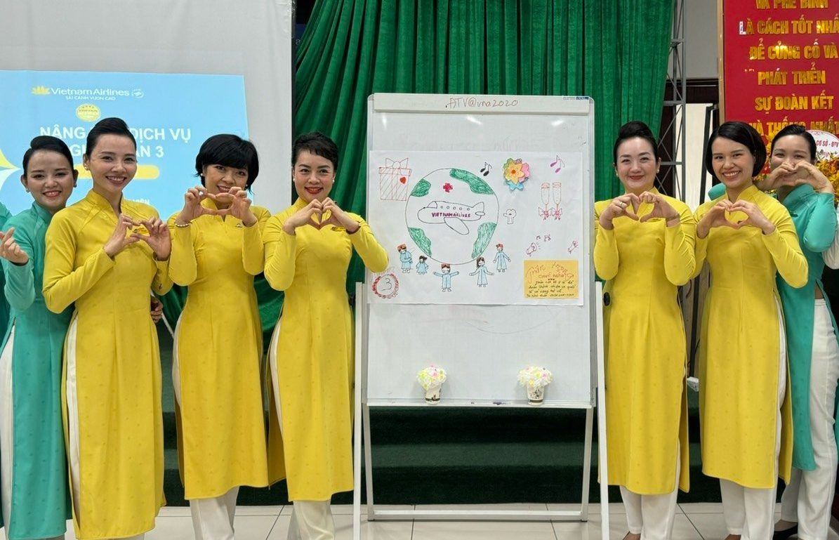 [Văn hóa VNA] Văn hóa Dịch vụ giúp VNA nâng cao năng lực cạnh tranh