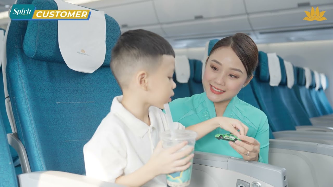 [Spirit Channel] Dịch vụ đặc biệt dành riêng các hành khách nhí của Vietnam Airlines