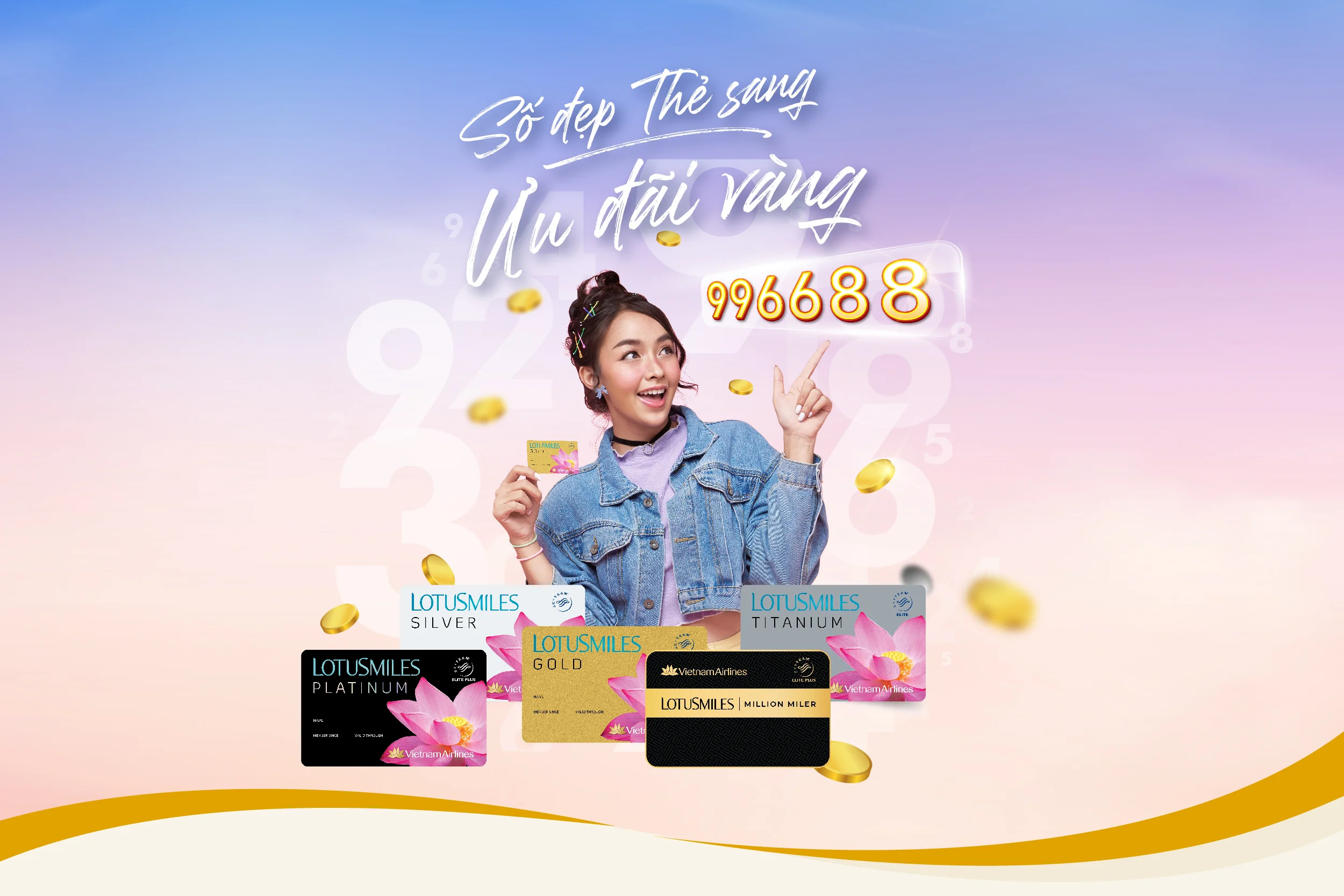 Số đẹp – Thẻ sang – Ưu đãi giảm tới 50%