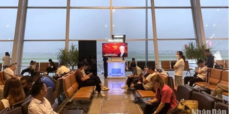 Phục vụ chu đáo chuyến bay đưa, đón các đoàn đại biểu dự Lễ Quốc tang Tổng Bí thư Nguyễn Phú Trọng