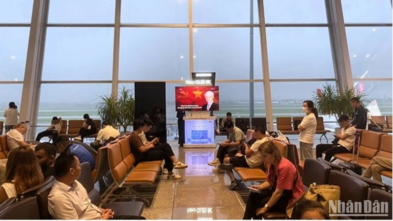 Phục vụ chu đáo chuyến bay đưa, đón các đoàn đại biểu dự Lễ Quốc tang Tổng Bí thư Nguyễn Phú Trọng