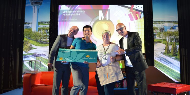 CN Đức lần đầu tham dự Roadshow thường niên do sân bay Munich tổ chức