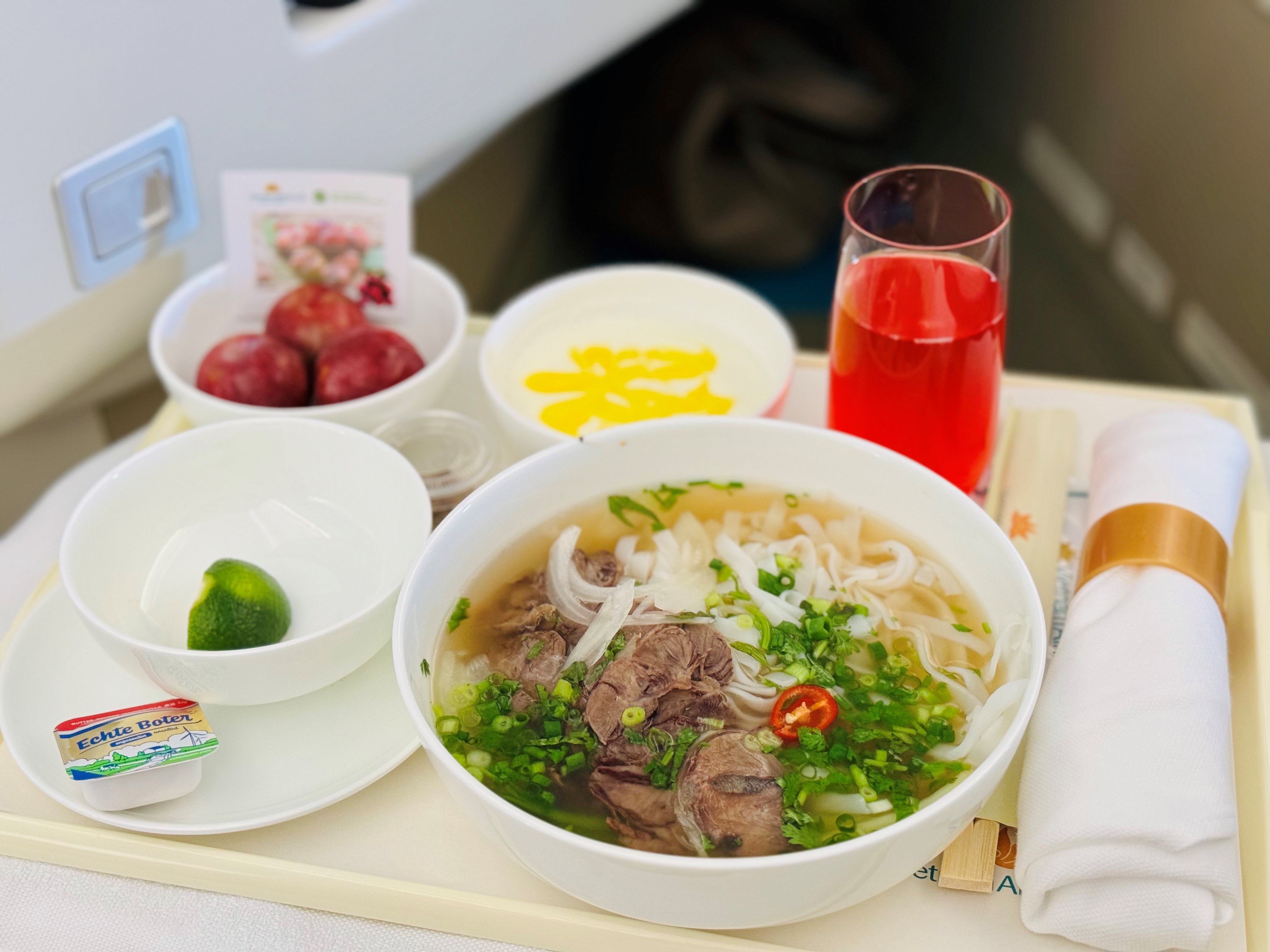 Ẩm thực trên không của VNA có món ăn là Di sản Văn hoá phi vật thể QG