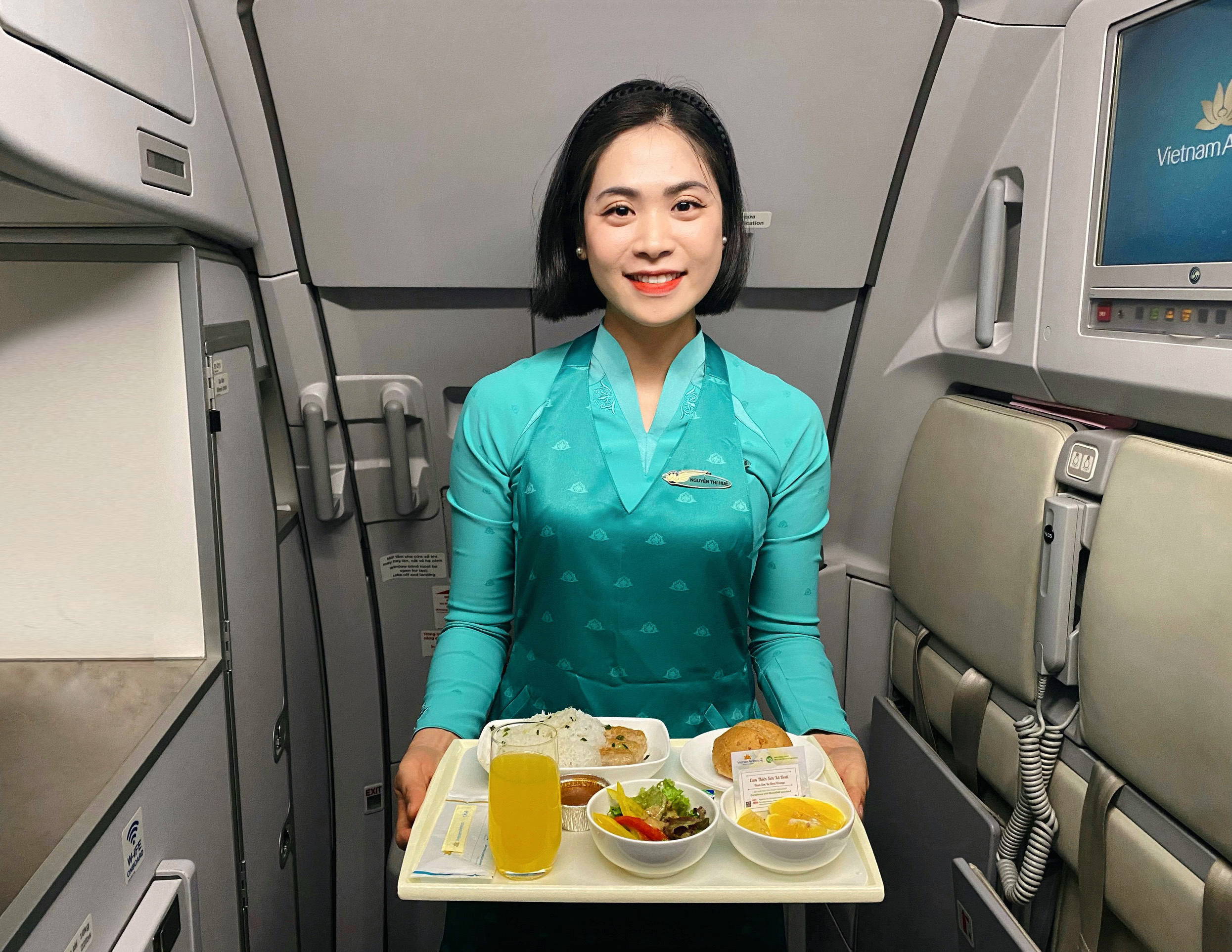 Vietnam Airlines hướng tới tương lai xanh với các giải pháp F&B bền vững