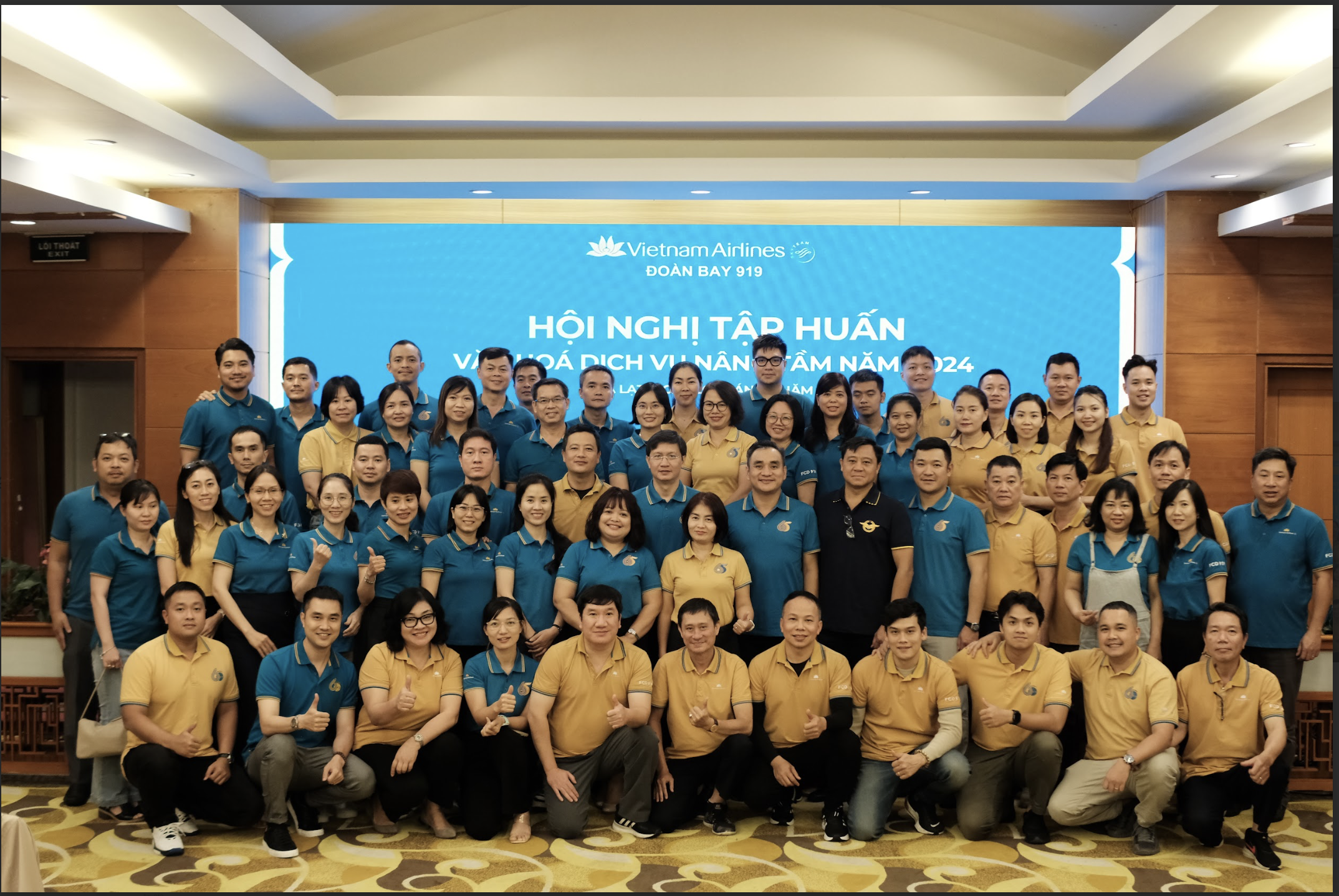 Đoàn Bay 919 tổ chức Hội nghị tập huấn Văn hóa Nâng tầm