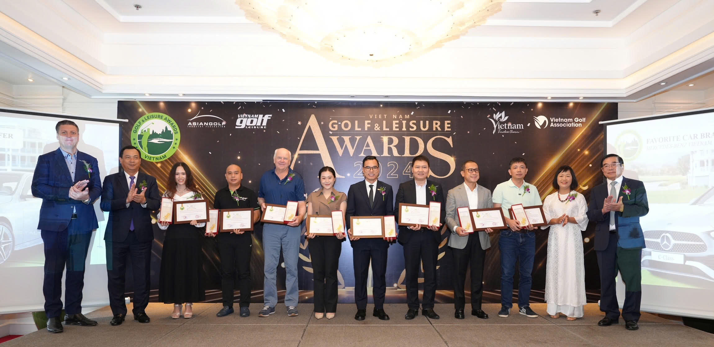 VNA nhận giải thưởng Hãng hàng không có dịch vụ tốt nhất cho golfer năm 2024