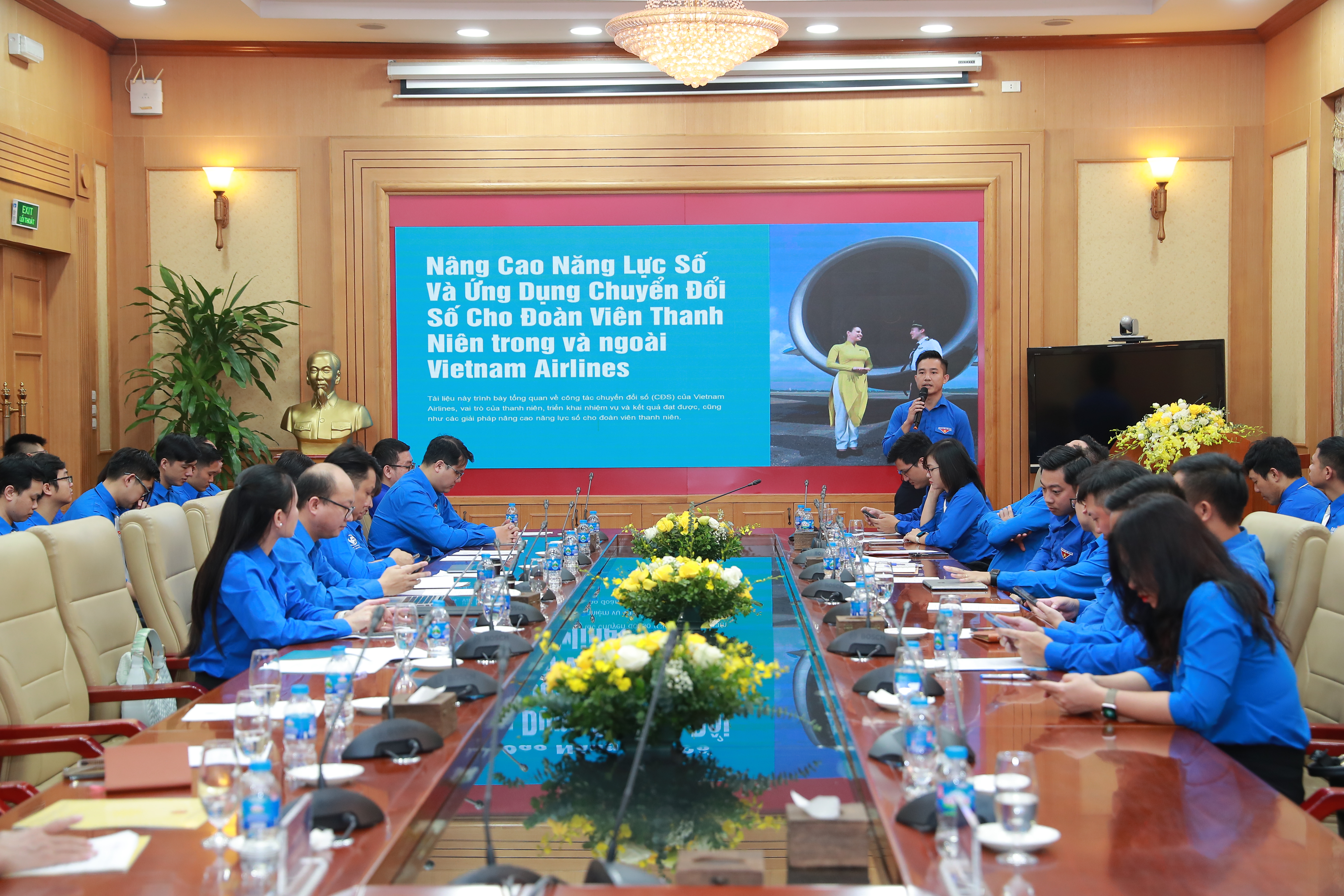 Đoàn thanh niên TCT HKVN tham gia Diễn đàn “Nâng cao năng lực số và ứng dụng chuyển đổi số trong đoàn viên thanh niên Khối DNTW”