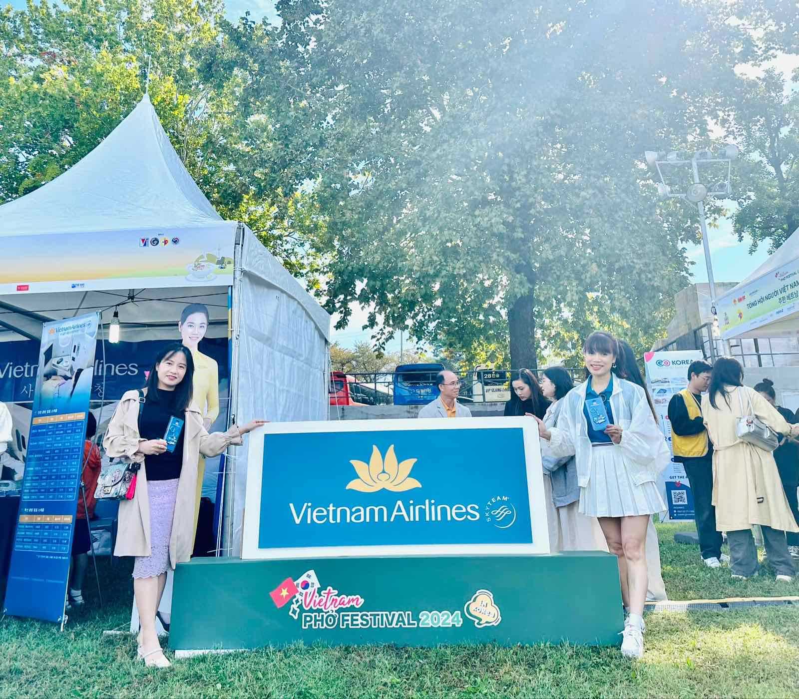 Vietnam Airlines tham gia Vietnam Phở Festival 2024 tại Hàn Quốc