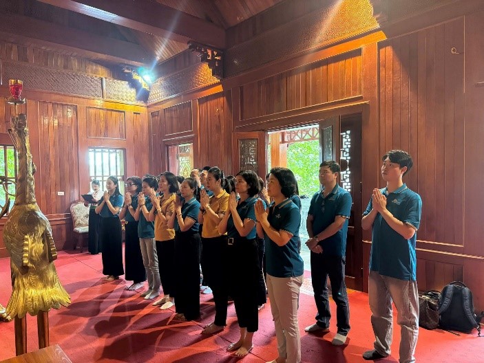 Hoạt động về nguồn đầy ý nghĩa của chi bộ LĐTV4