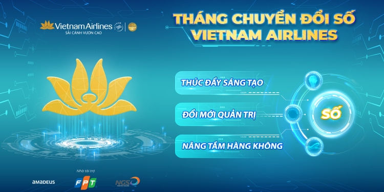Ngày Chuyển đổi số 10/10: VNA thúc đẩy sáng tạo và nâng tầm hàng không số