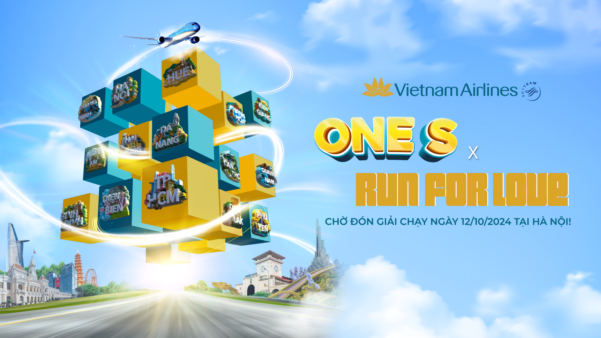 One S “đổ bộ” giải chạy Run For Love 2024