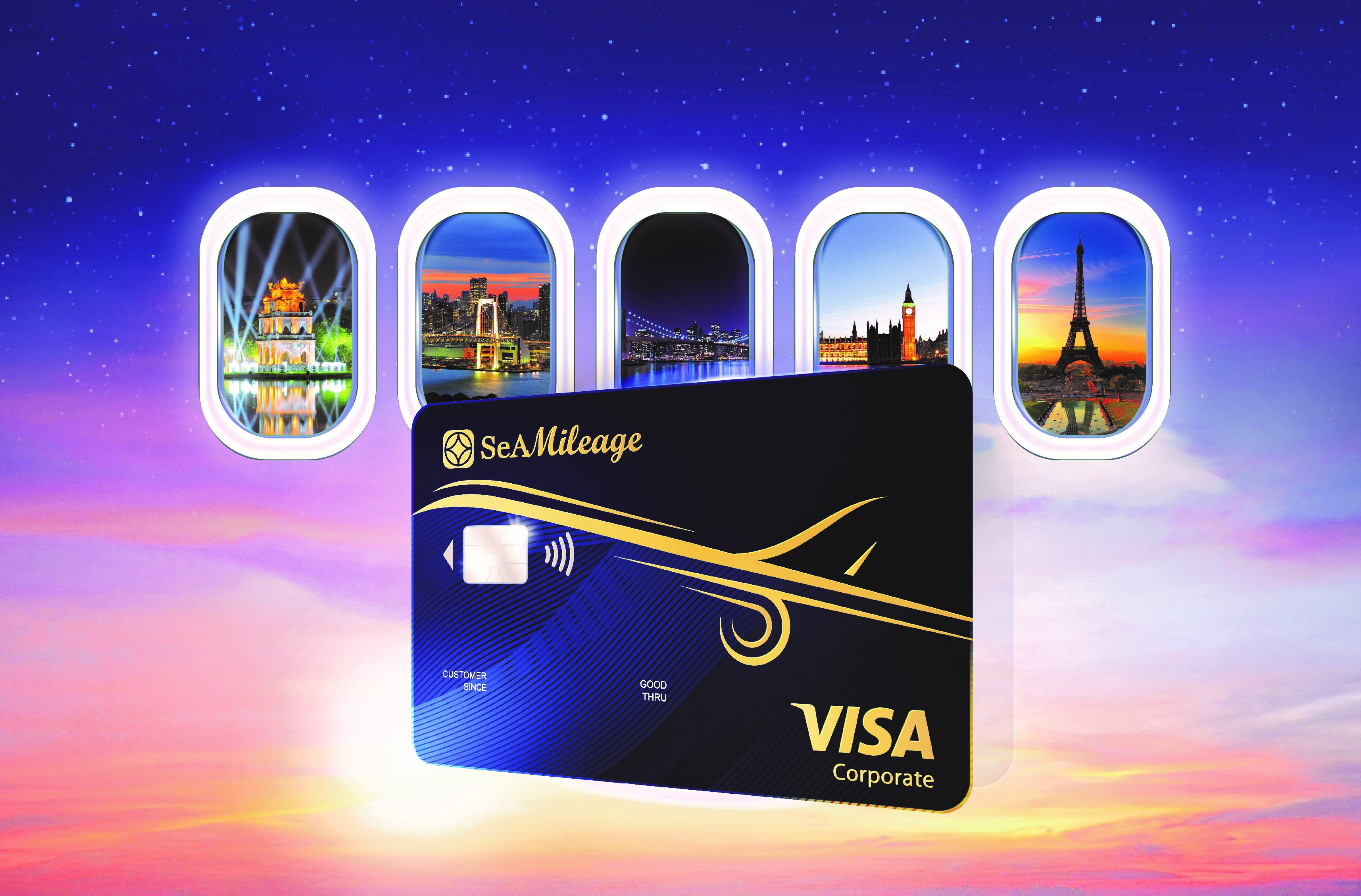 Thẻ tín dụng SeAMileage – Kết nối trải nghiệm