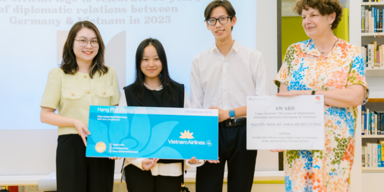 Trao giải cuộc thi thiết kế logo kỷ niệm 50 năm quan hệ ngoại giao Đức – Việt Nam