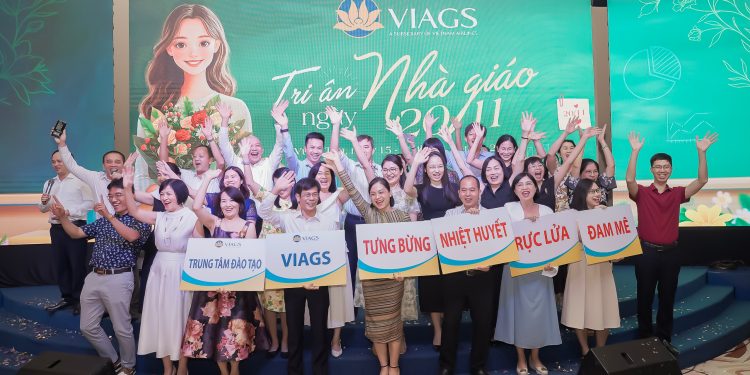 VIAGS tổ chức chuỗi hoạt động ý nghĩa chào mừng ngày Nhà giáo Việt Nam 20/11