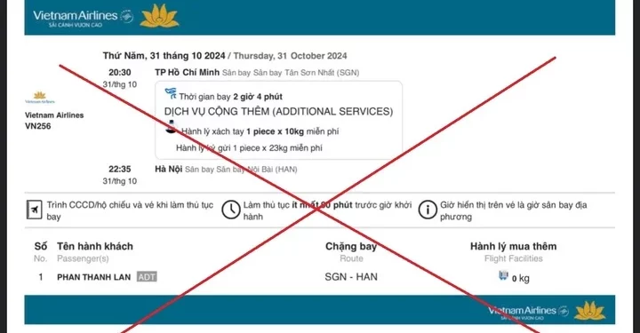 Mắc bẫy vì chiêu trò lừa đảo, giả mạo bán vé máy bay Tết