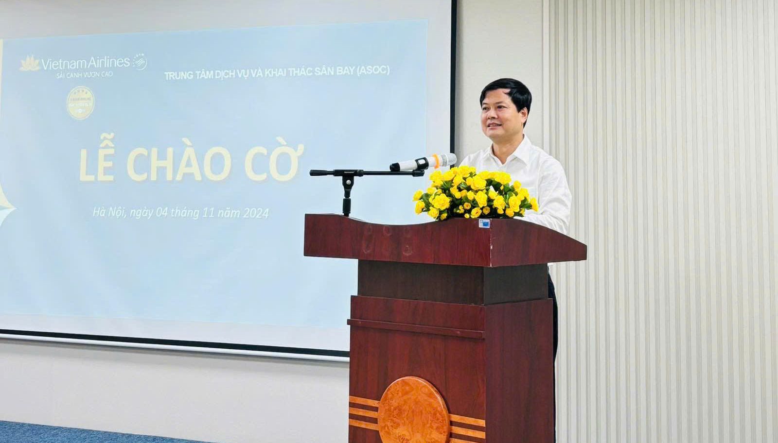 ASOC tổ chức Lễ Chào cờ tháng 11 – Đánh dấu nhiều sự kiện quan trọng