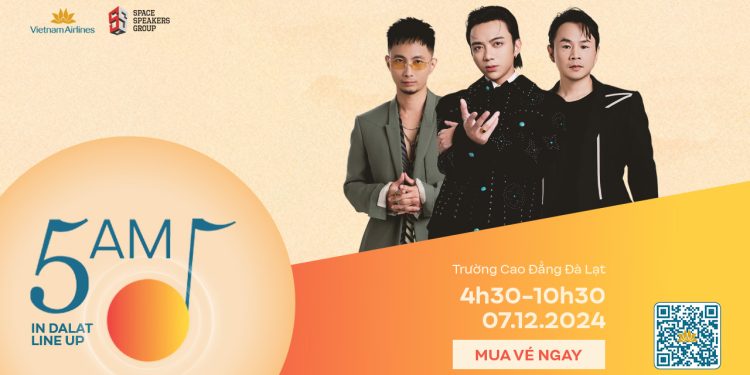 Minigame “Thử tài đoán nhạc” nhận vé tham dự concert 5AM