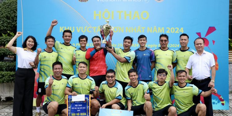 VACS đạt nhiều giải cao hội thao TCT khu vực Tân Sơn Nhất năm 2024