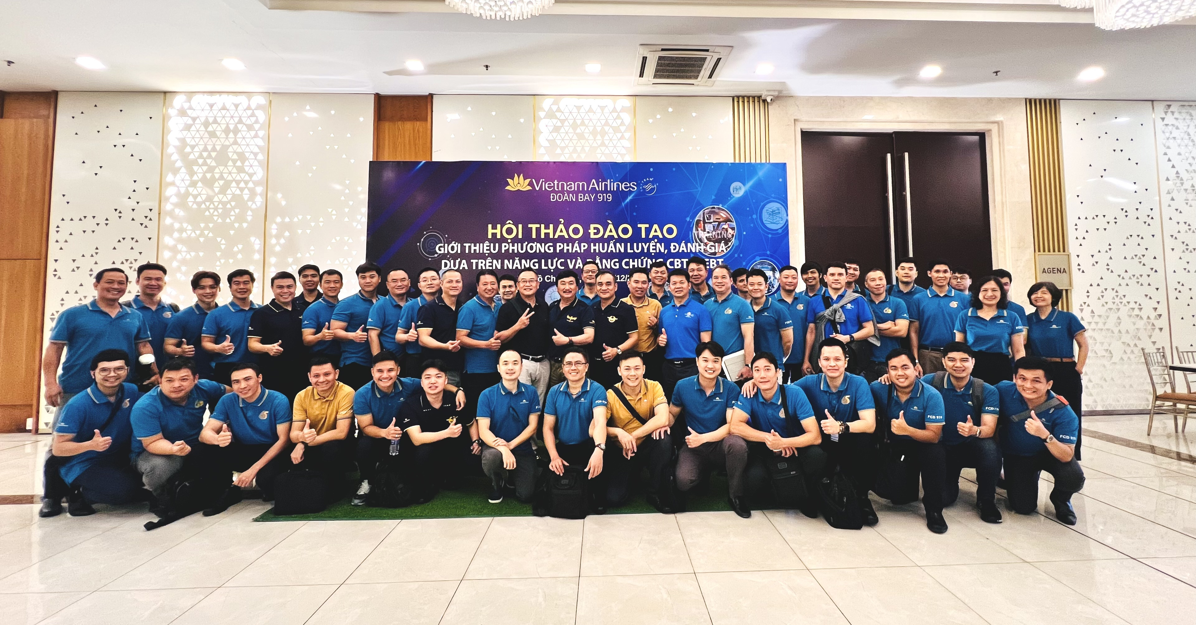 Đoàn bay 919 giới thiệu phương pháp huấn luyện CBTA/EBT cho giáo viên bay