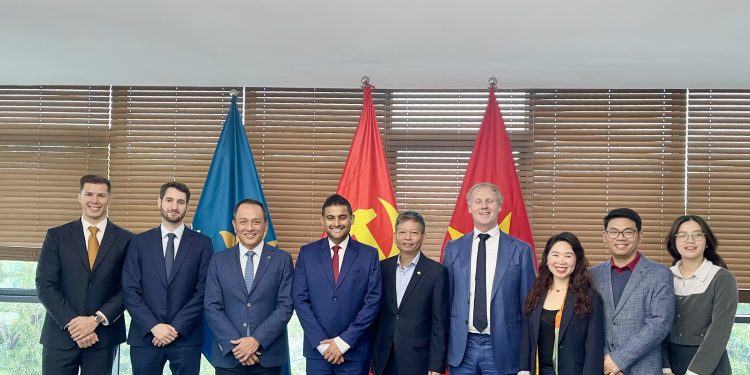 TGĐ Lê Hồng Hà gặp gỡ và làm việc với Hãng hàng không Etihad Airways