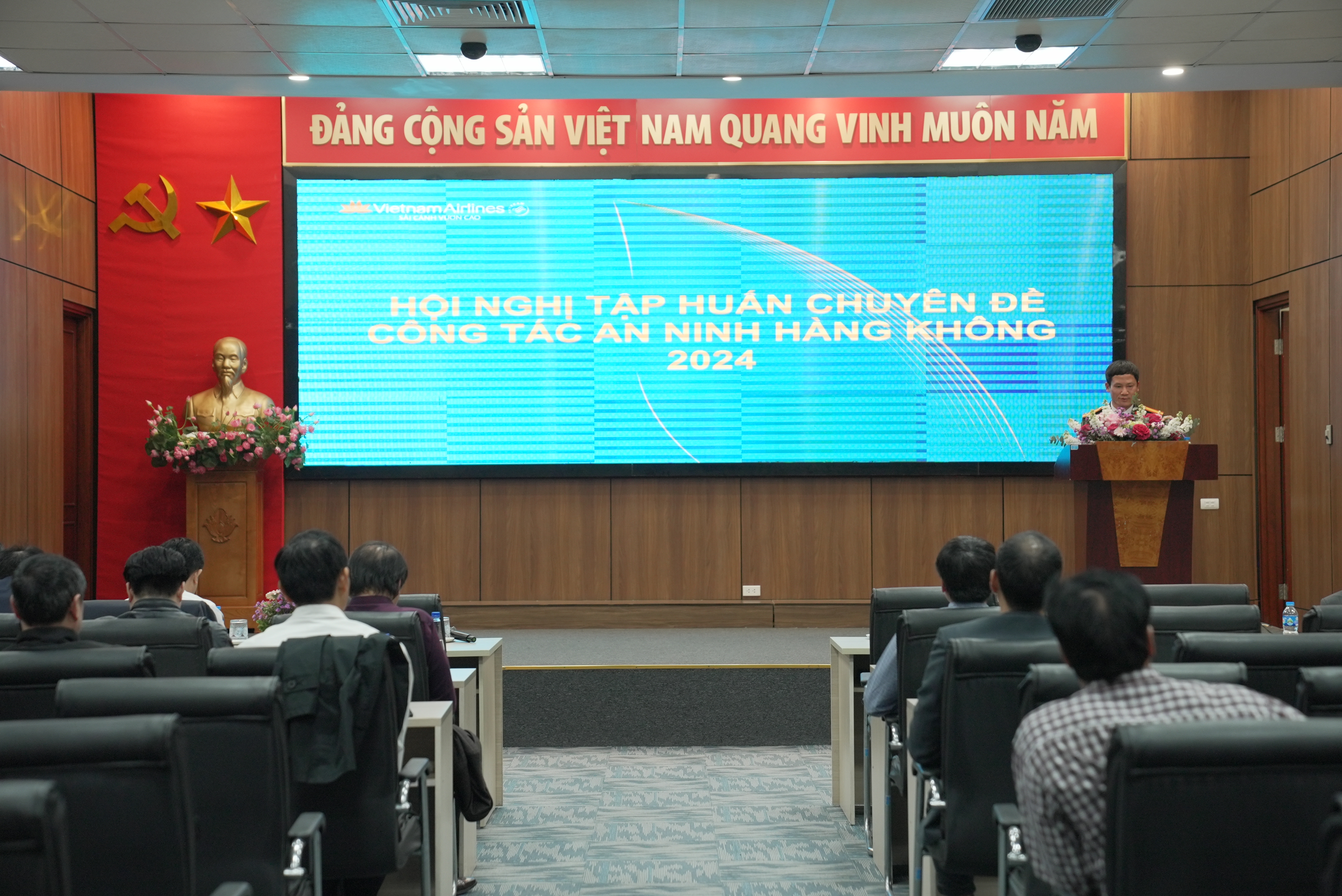 Hội nghị tập huấn phòng chống khủng bố, kiểm soát an ninh nội bộ