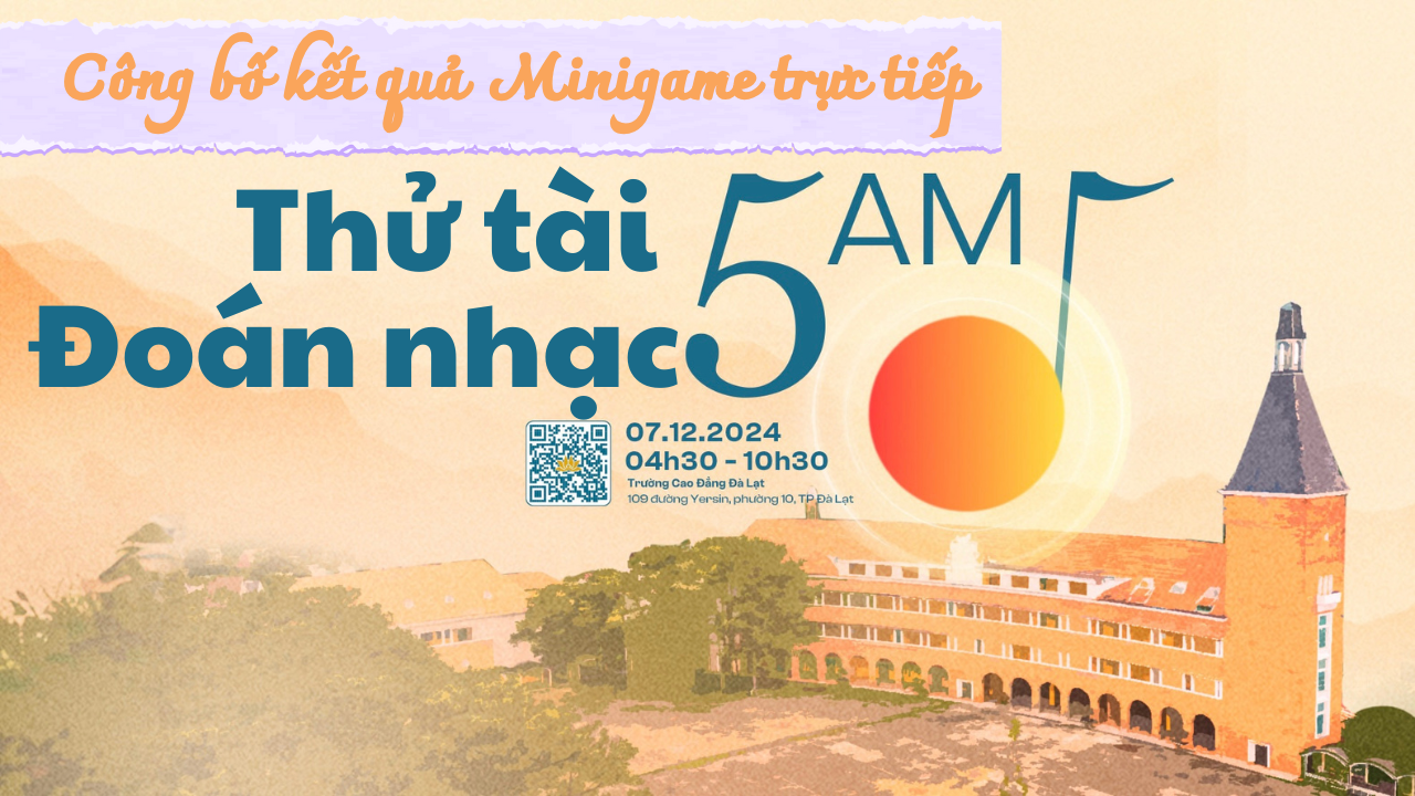 Công bố kết quả Minigame “Thử tài đoán nhạc” trực tuyến