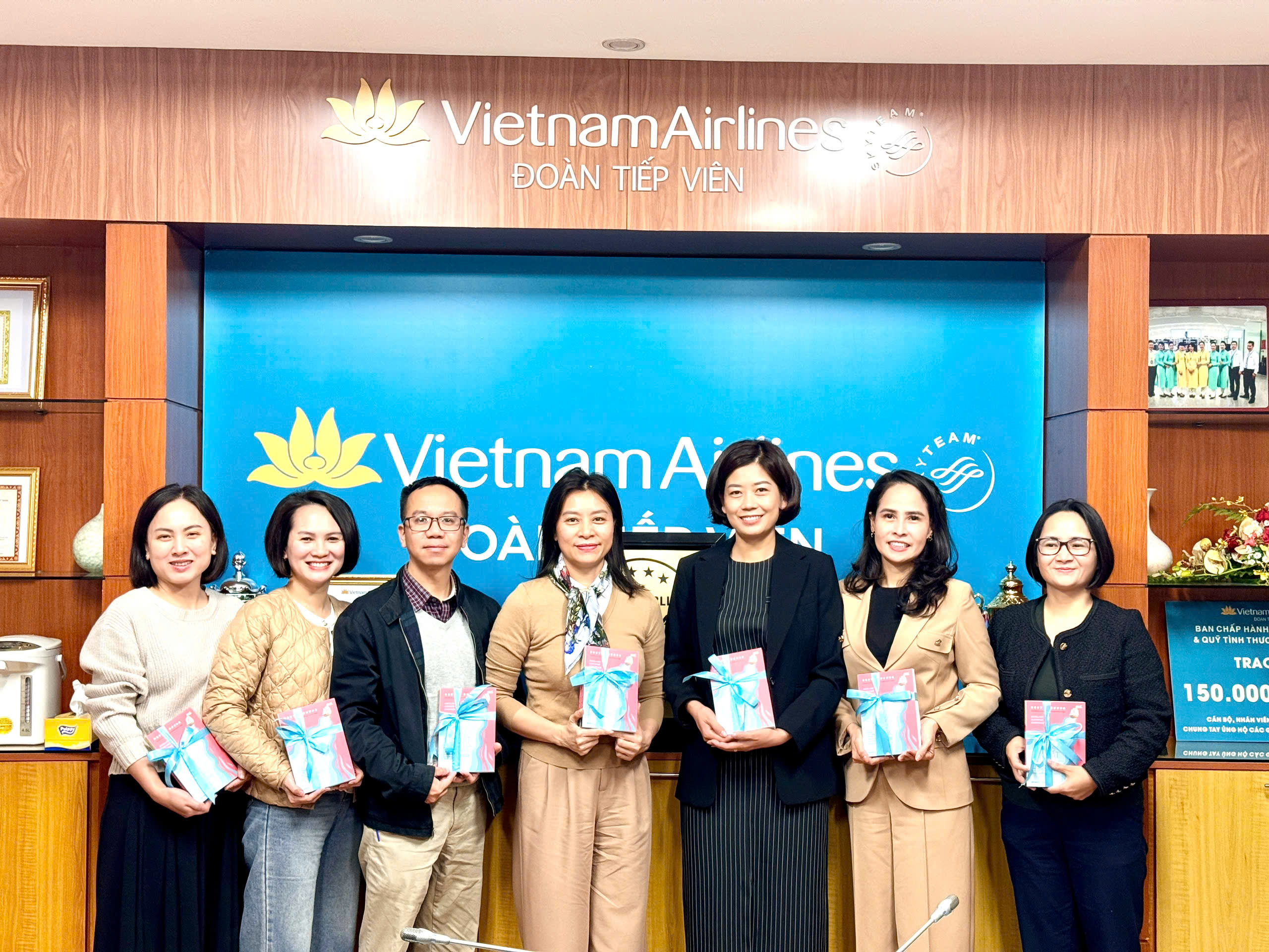 Phát triển văn hóa đọc ở Đoàn Tiếp viên VNA