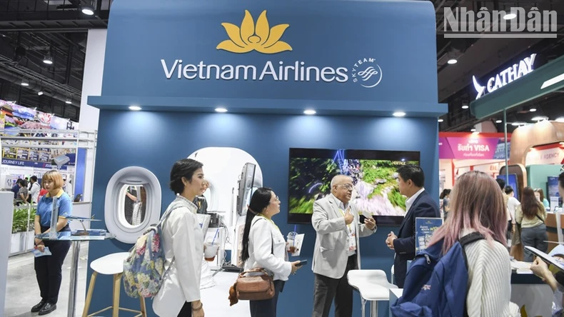 Vietnam Airlines tham gia Hội chợ Du lịch Quốc tế Thái Lan 2025