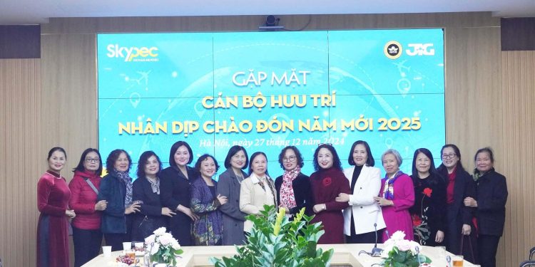 Skypec tổ chức gặp mặt cán bộ hưu trí nhân dịp năm mới 2025