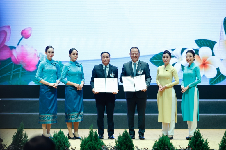Vietnam Airlines và Lao Airlines thúc đẩy hợp tác chiến lược