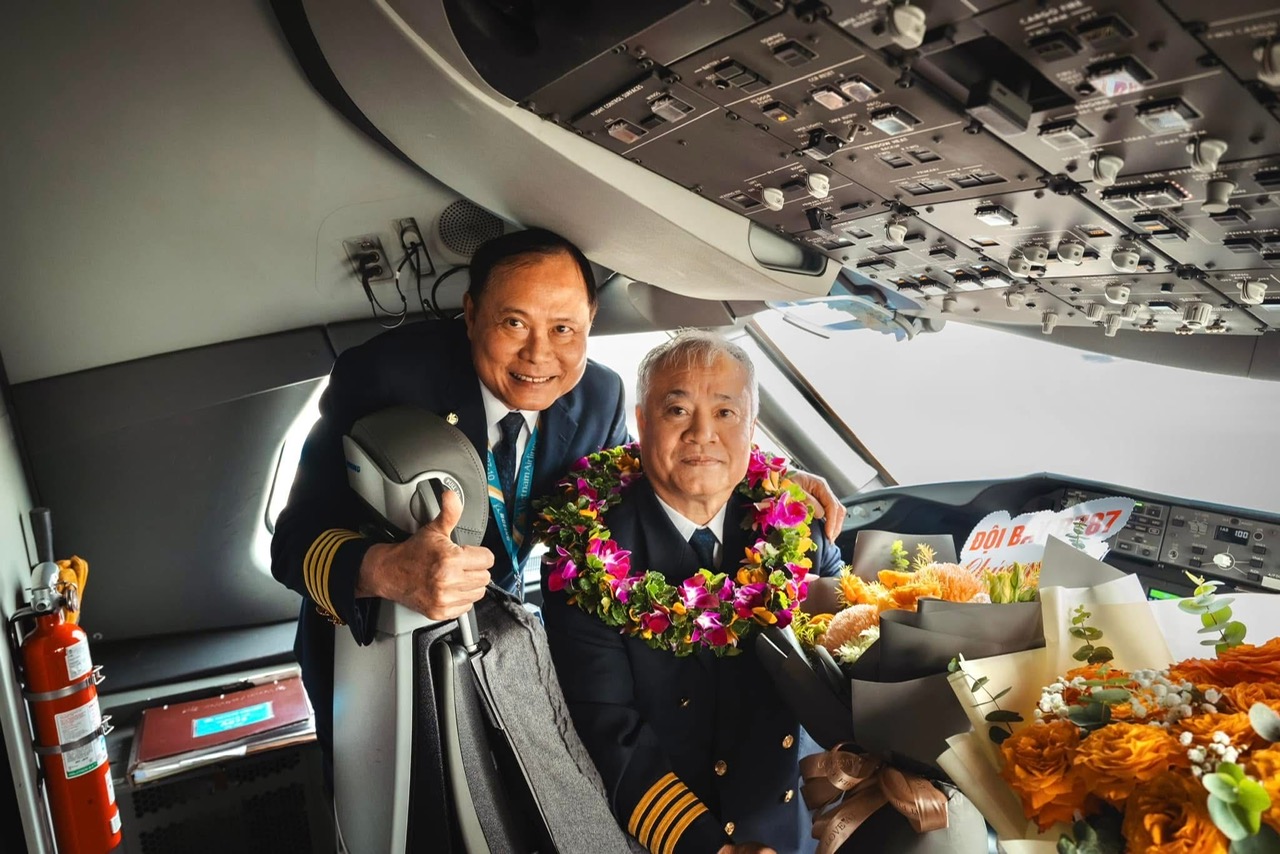 Trò chuyện với cựu phi công gần nửa thế kỷ gắn bó với Vietnam Airlines