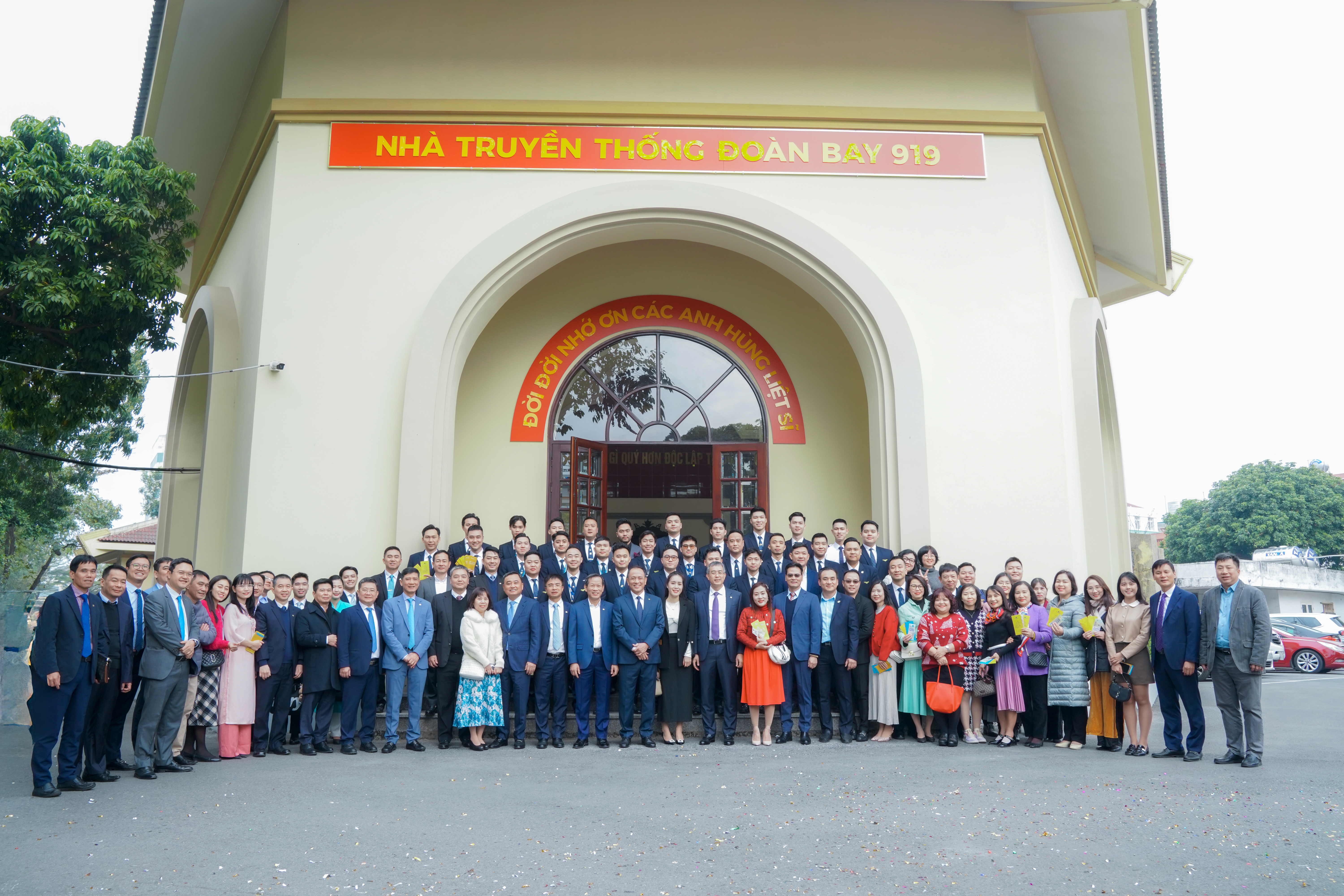 Đoàn bay 919 tổ chức gặp mặt đầu xuân Ất Tỵ