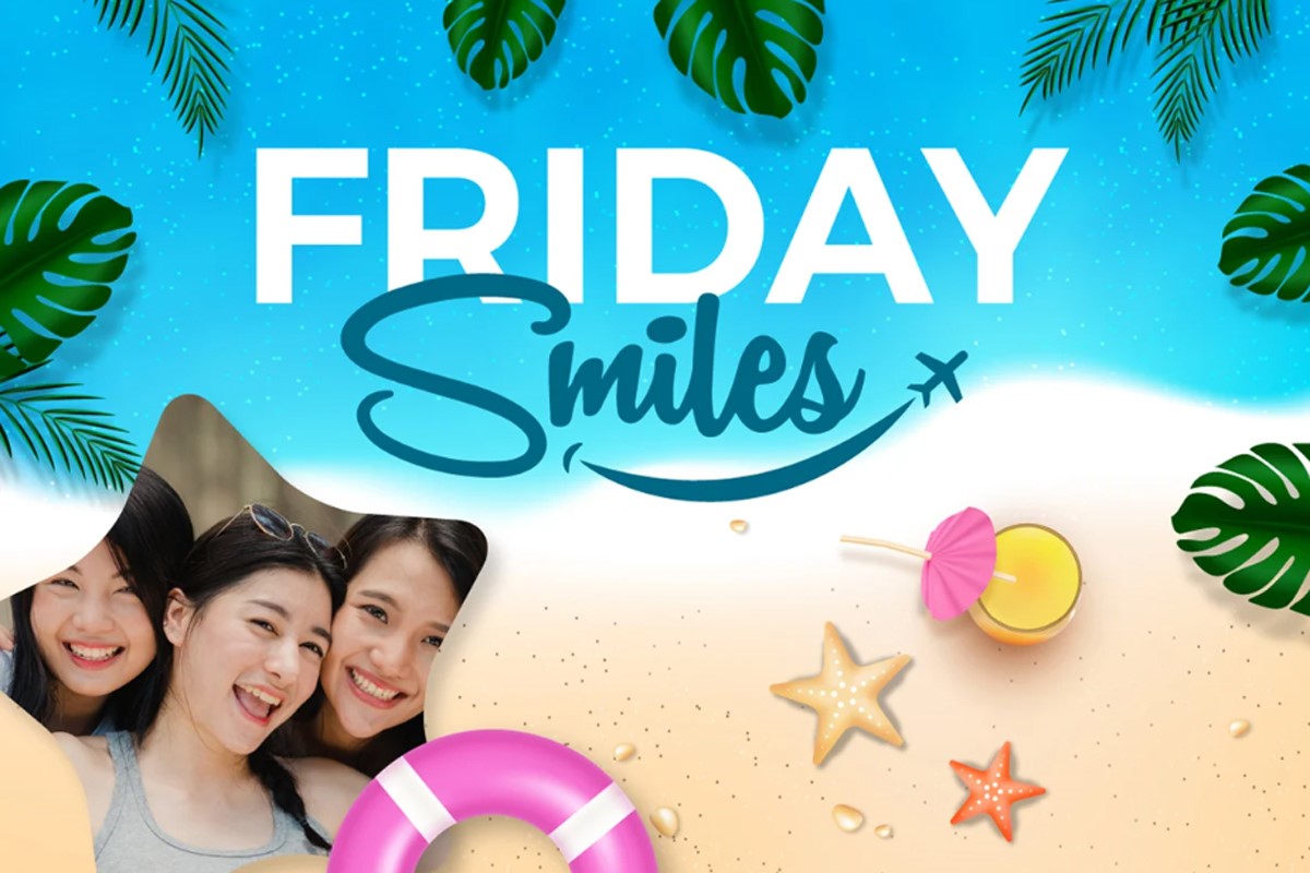 Friday Smiles – Ưu đãi giảm 40% giá các sản phẩm dặm thưởng Lotusmiles