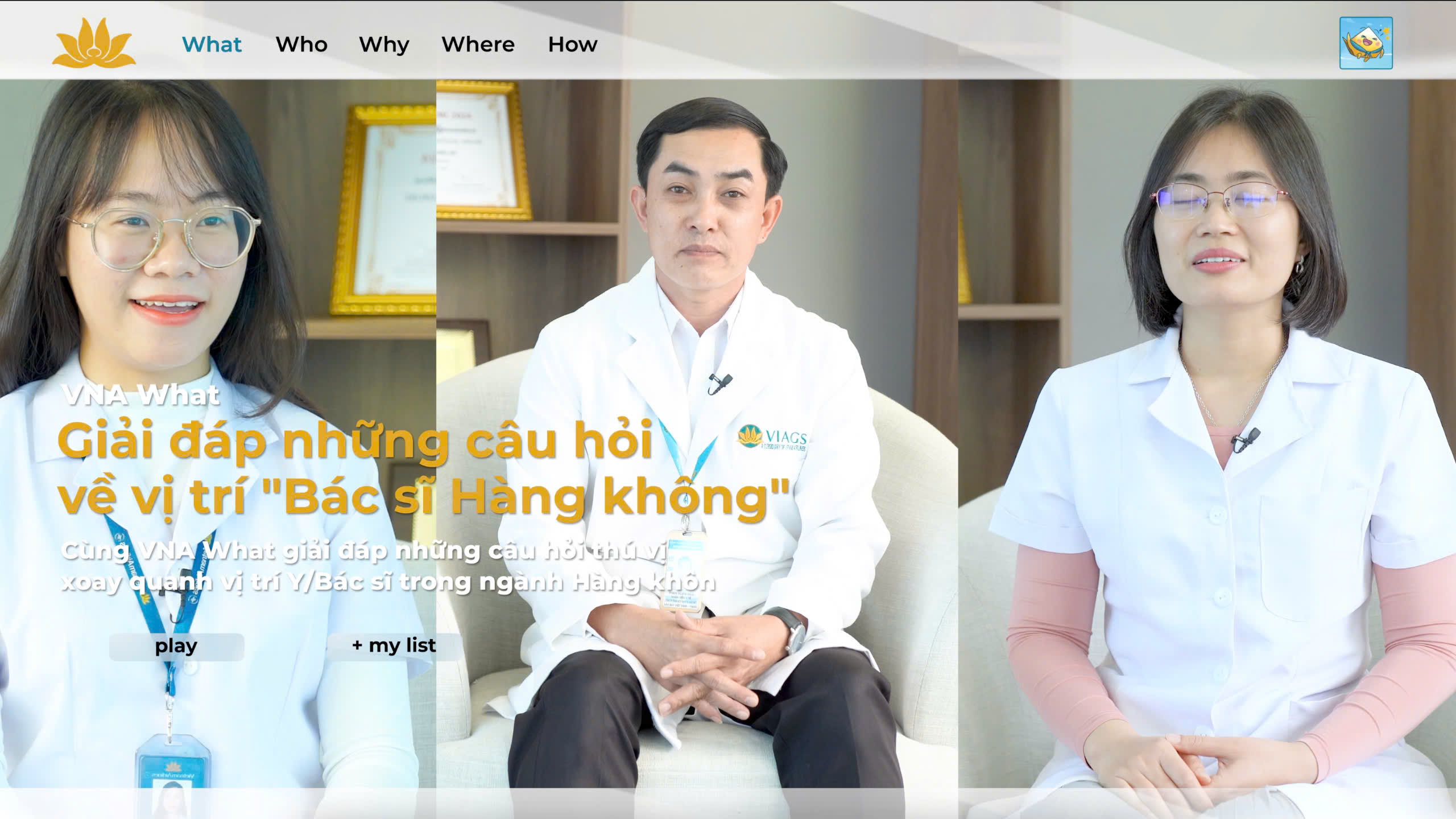 [VNA What] Giải đáp những câu hỏi về vị trí “Bác sĩ Hàng không”