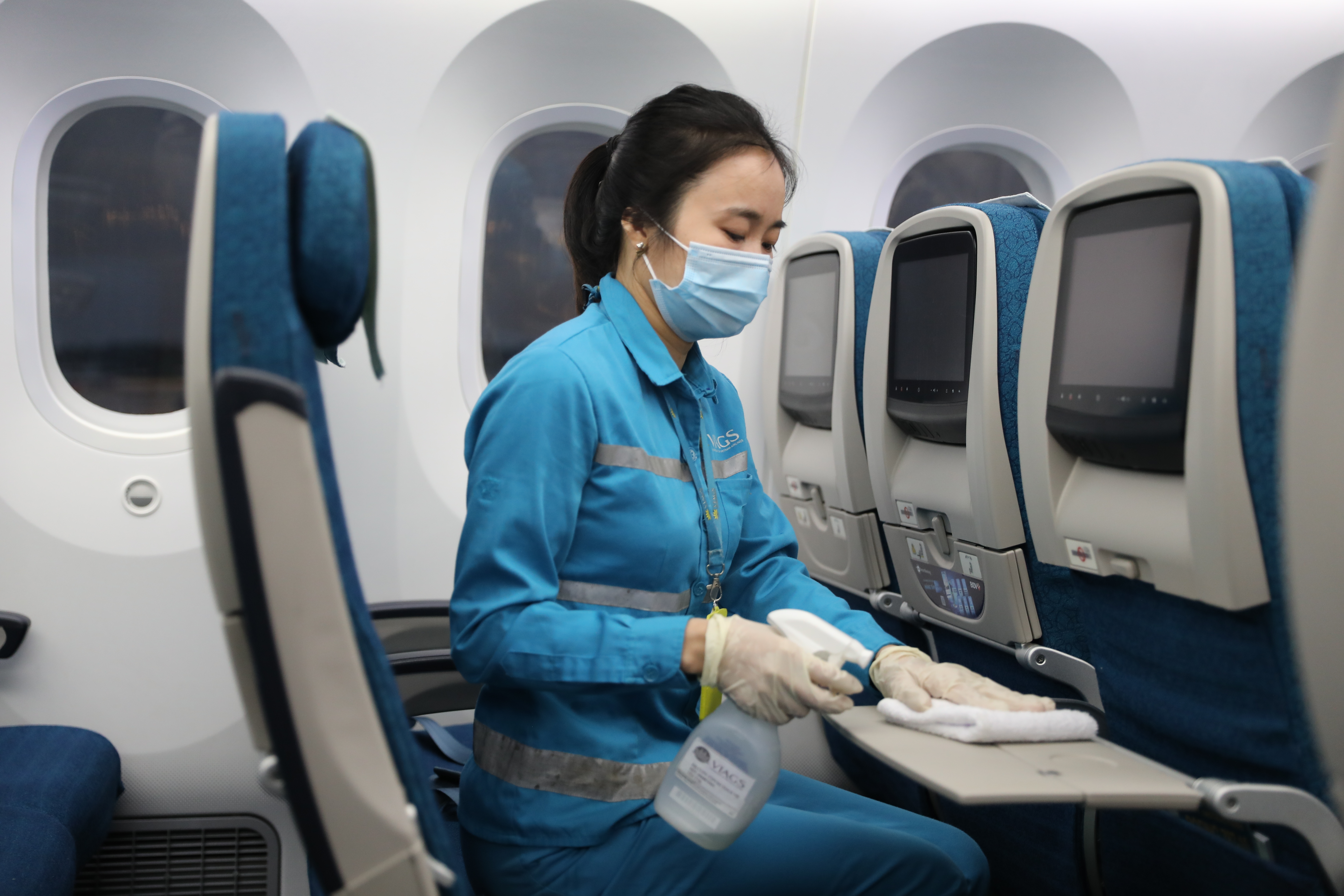 Những “cuộc đua” thầm lặng trong quy trình vệ sinh máy bay