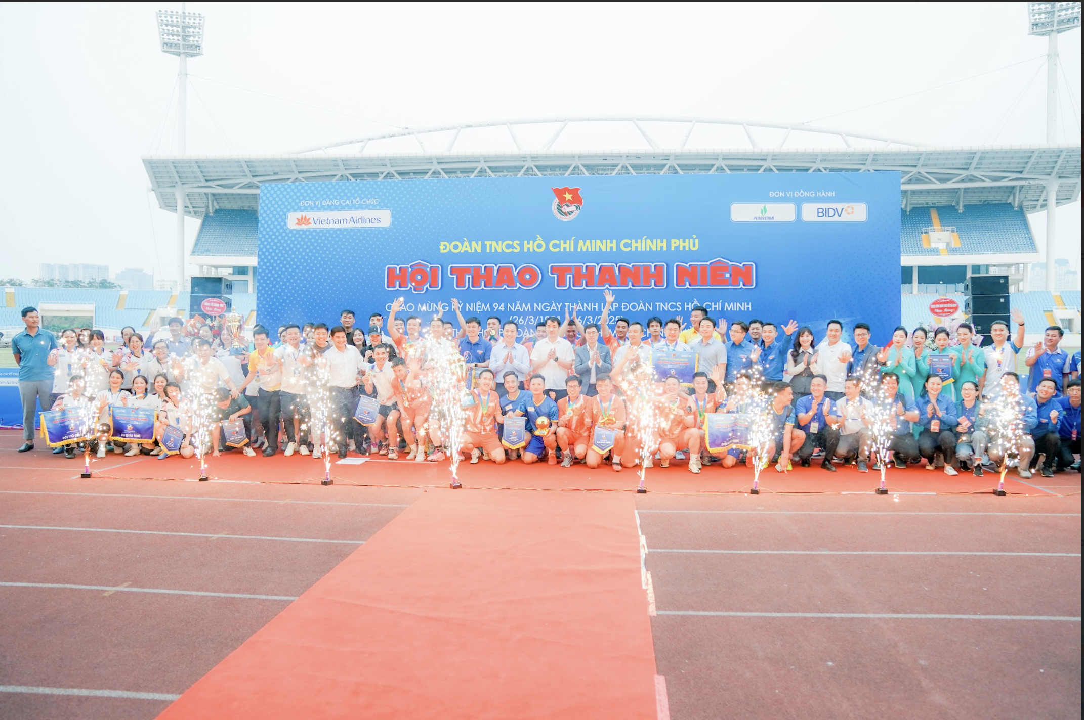 Hội thao ĐTN Chính phủ năm 2025 – sôi nổi chào mừng Tháng Thanh niên