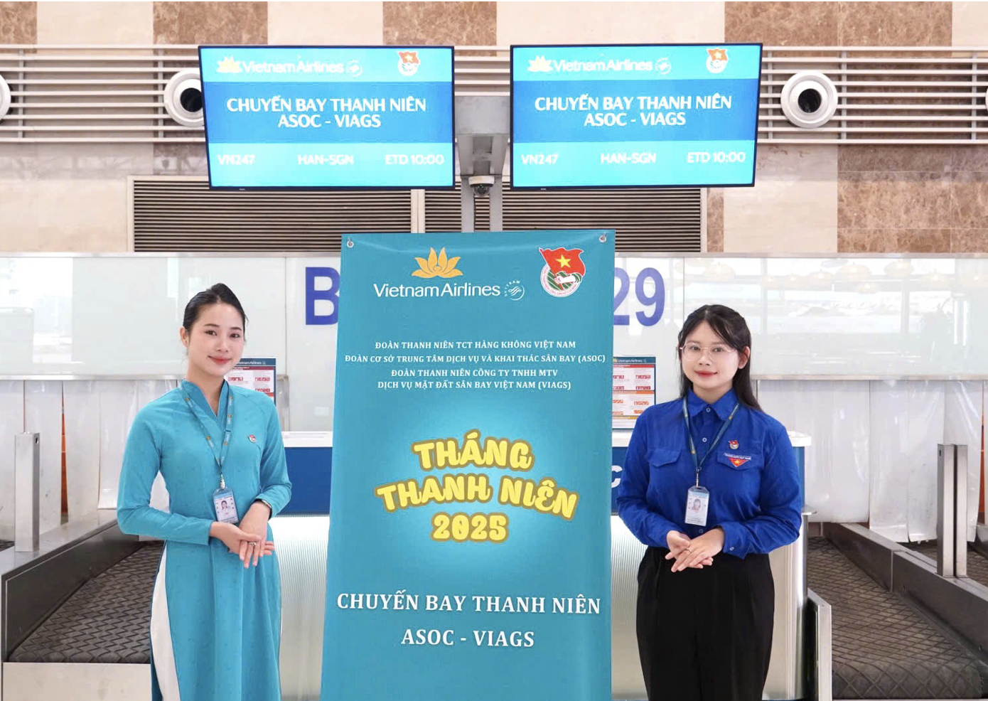 Chuyến bay Thanh niên ASOC – VIAGS chào mừng 94 năm thành lập Đoàn TNCS Hồ Chí Minh