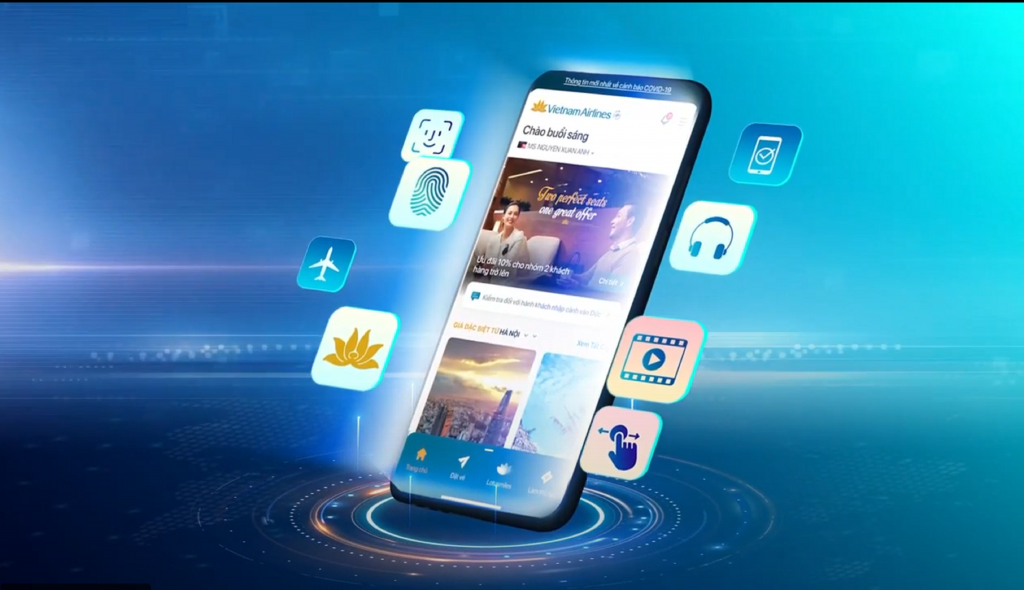 Vietnam Airlines tiên phong đổi mới sáng tạo và chuyển đổi số