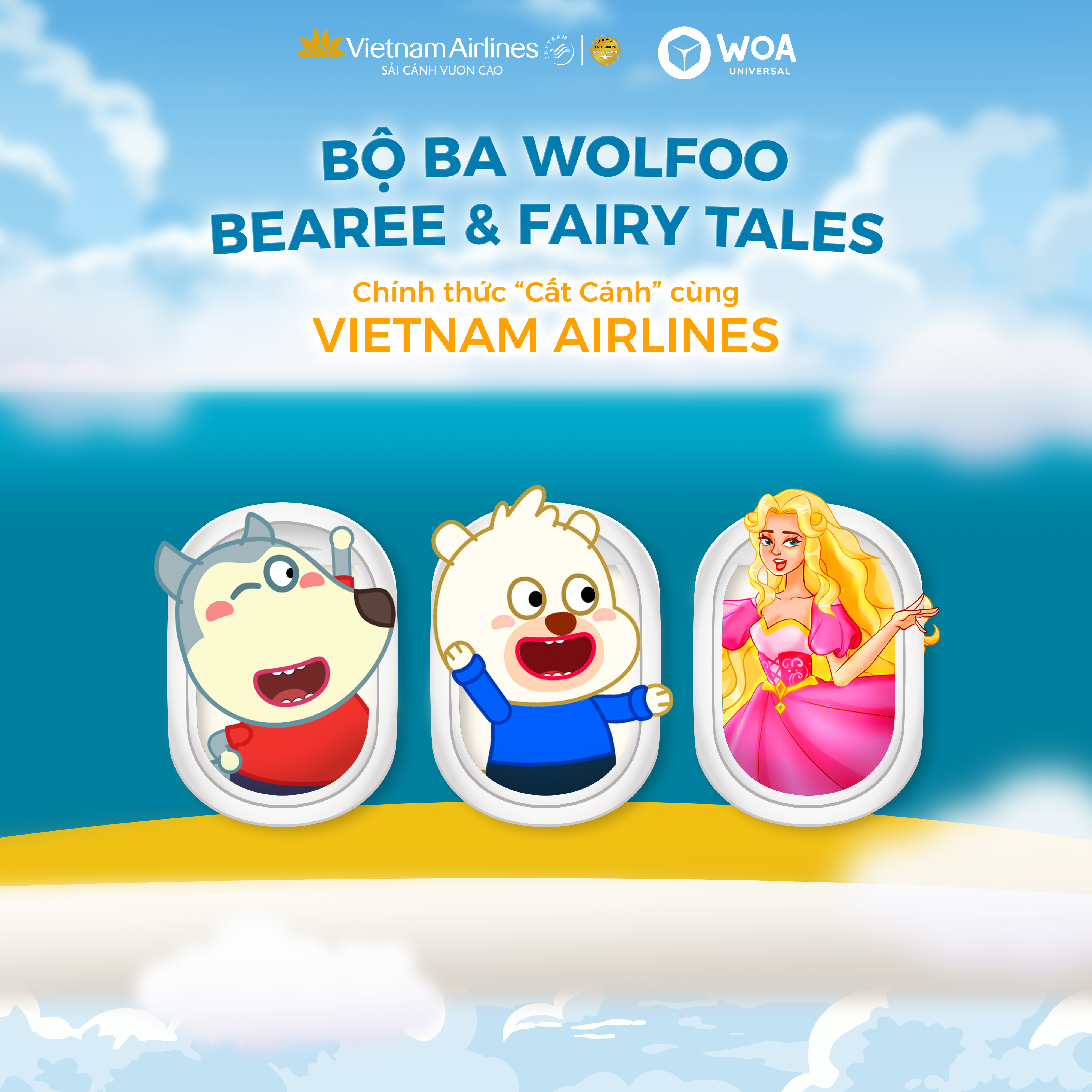 Đón chào bộ ba nhân vật hoạt hình từ Sconnect tại Kho giải trí trên mây